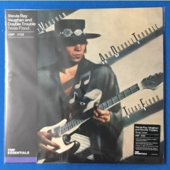 Stevie Ray Vaughan & Double Trouble Texas Flood LP ~Excl. 180g Color + Art Print - Picture 2 of 3